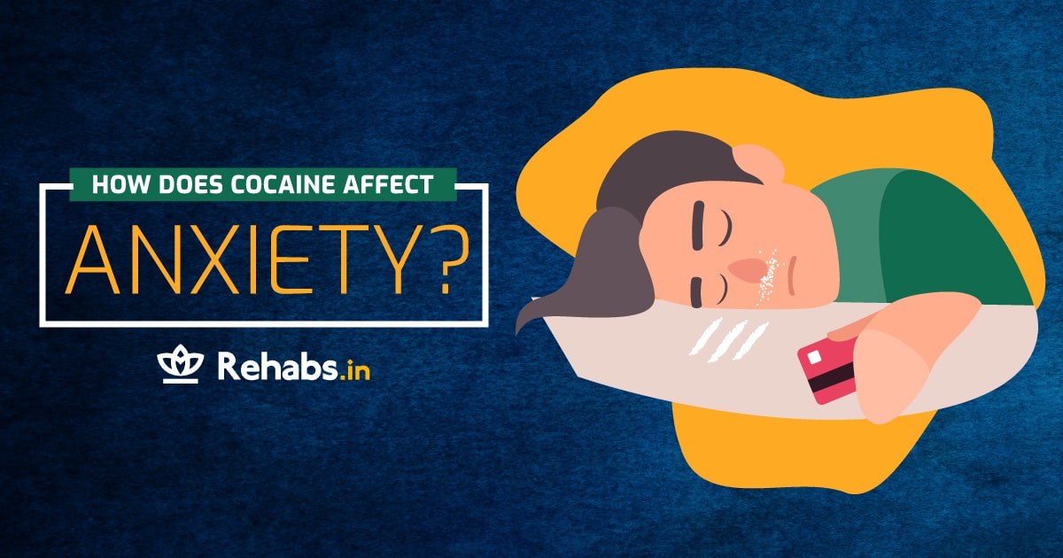 effect of cocaine on anxiety